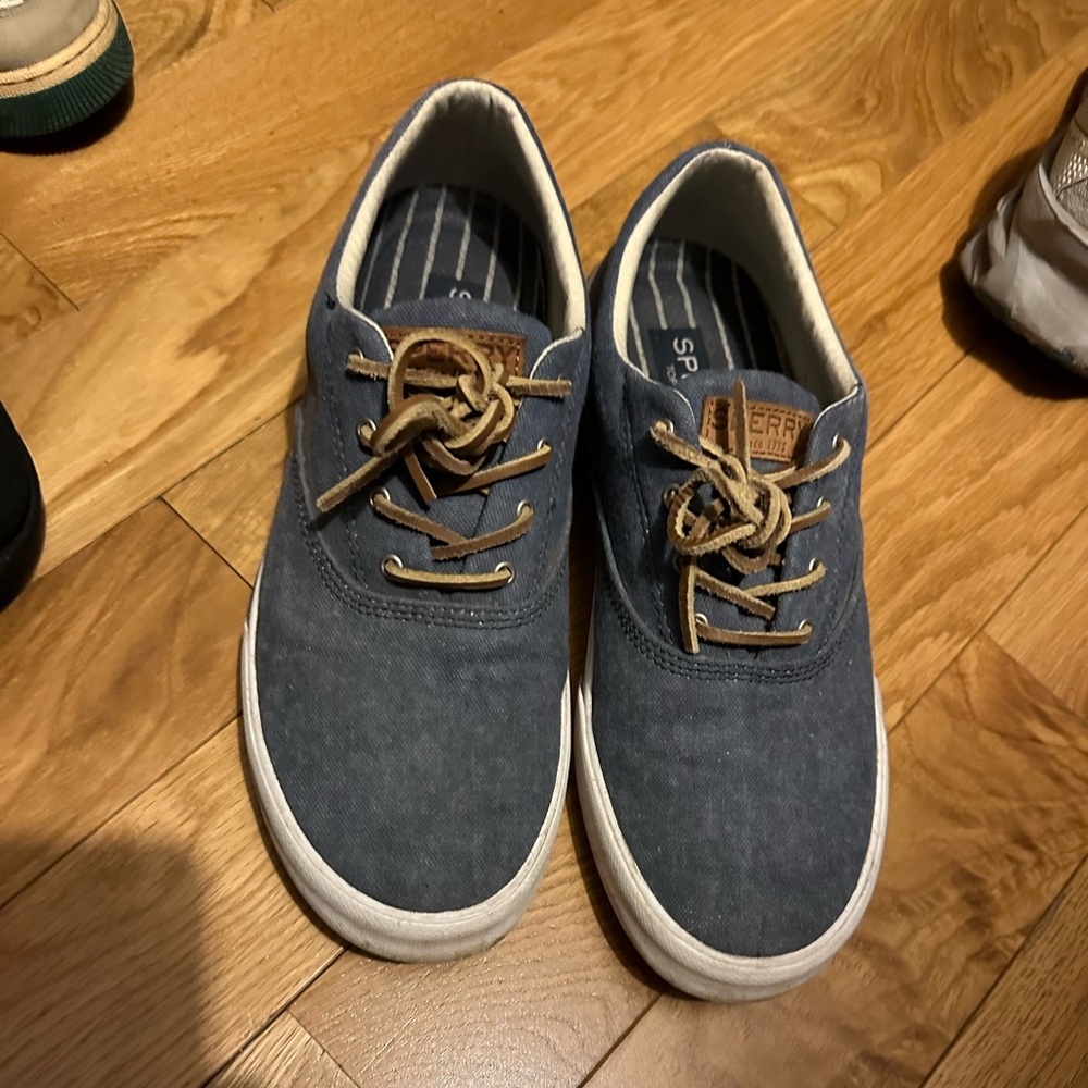 Sperry top-sider blue shoes comfortable sole Men’s size 10